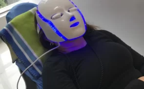 Máscara led para rejuvenecimiento facial 